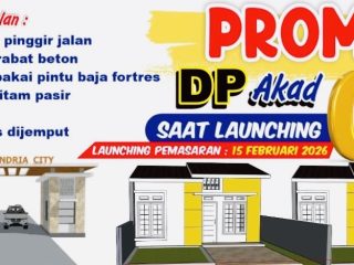 Promo DP Akad 0%,  Alexandria City Kendari Luncurkan 1.000 Unit Rumah Subsidi untuk Masyarakat Menengah Kebawah