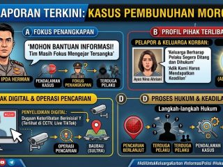 Lacak Rekaman CCTV dan Live TikTok, Polres Morowali Buru Terduga Pelaku Pembunuhan Hingga Baubau