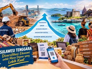 Ekonomi Sultra: Tambang Menggerakkan, Pariwisata Menguatkan
