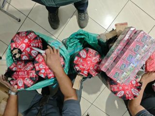 Bea Cukai Kendari Sita 838 Ribu Batang Rokok Ilegal, Negara Selamatkan Rp822,1 Juta